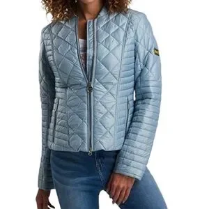 Hood Barbour Sprinter Quilted Jacket Barbour Jackets Coats Barbour